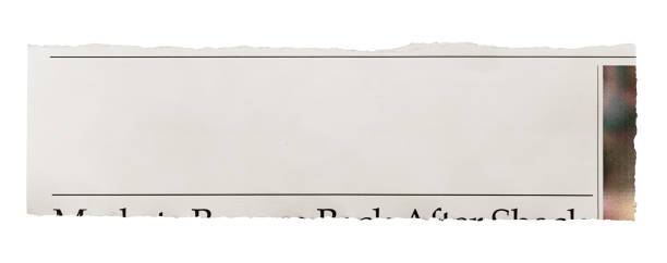 istock Newspaper clipping with blank space for your copy or image 2182115271