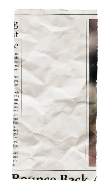 istock Stained old newspaper clipping with blank space for your copy 2182115374