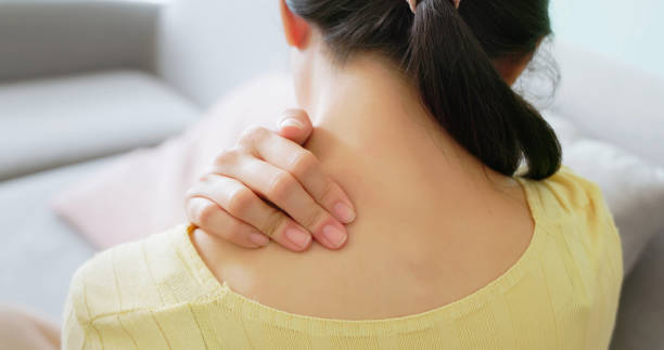 istock woman has shoulder pain 2182127657