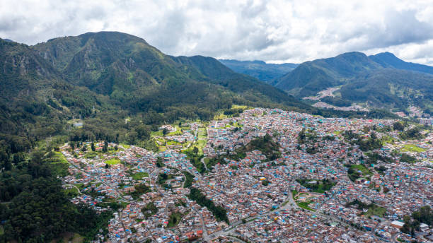 istock Aerial view of Bogota 2182128747