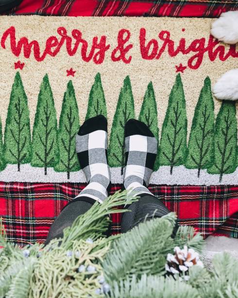 istock Merry and bright Christmas holiday background 2182131053