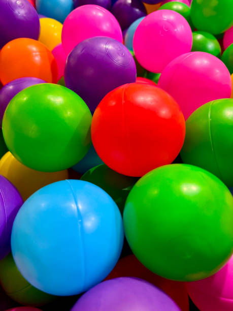 istock Rainbow Playground of Balls 2182133760