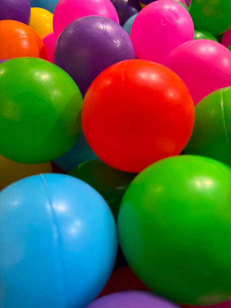 istock Rainbow Playground of Balls 2182133778