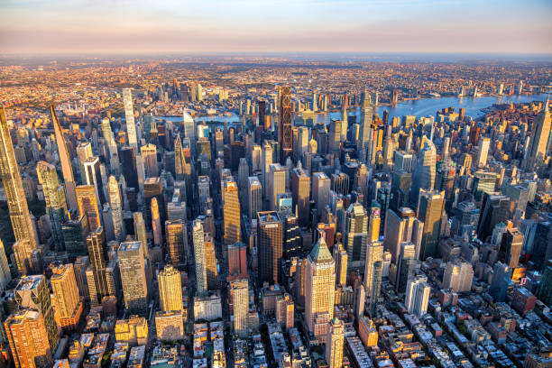 istock Midtown New York Cityscape 2182134313