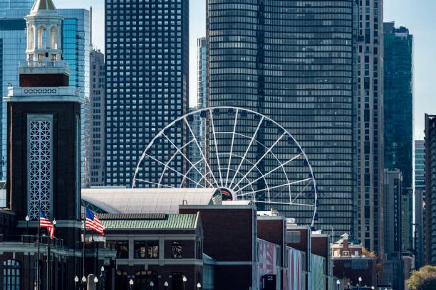 istock Downtown Chicago and Navy Pier 2182136727