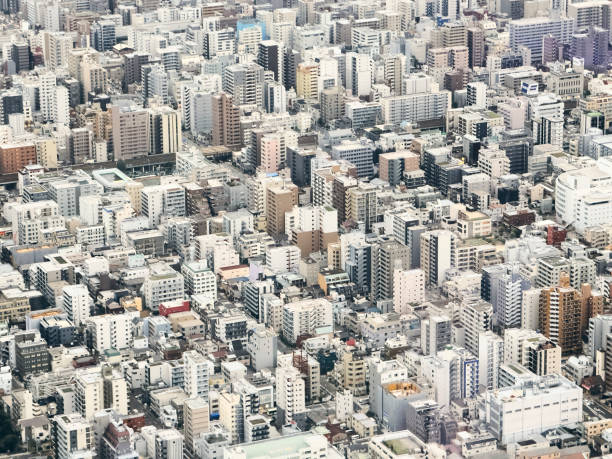 istock Tokyo Japan City View From Above 2182139621