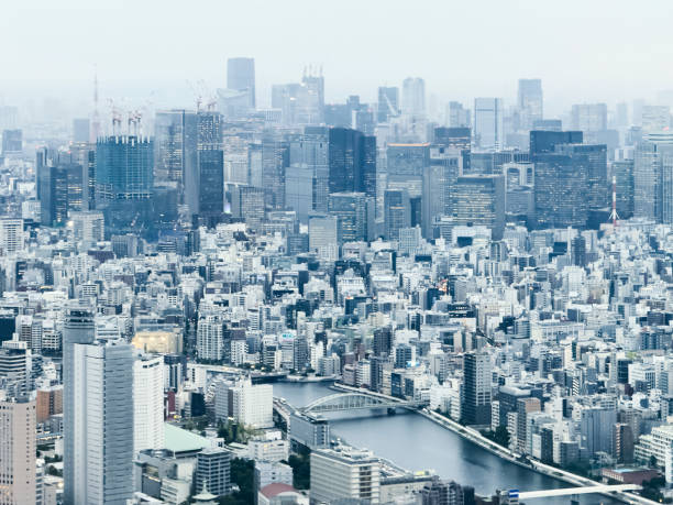 istock Tokyo Japan City View From Above 2182139655