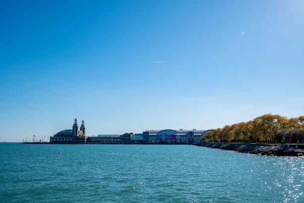 istock Downtown Chicago and Navy Pier 2182140248