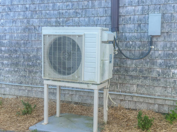 istock High Efficiency Green Energy Heat Pump Home Heating and Cooling 2182144405
