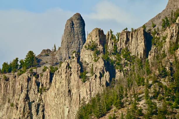 Driving on roads  and highways in the Rocky Mountains of Colorado