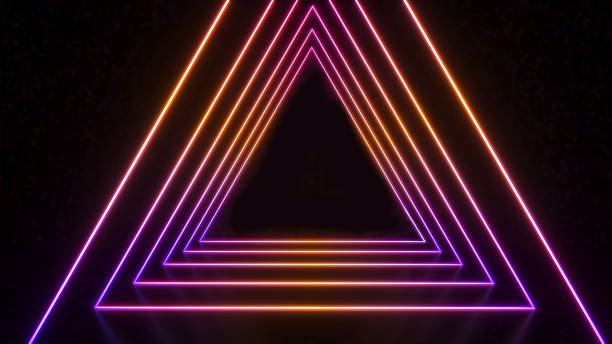 istock Abstract background technology neon light background,mock up stage for product presentation,3D rendering 2182147828