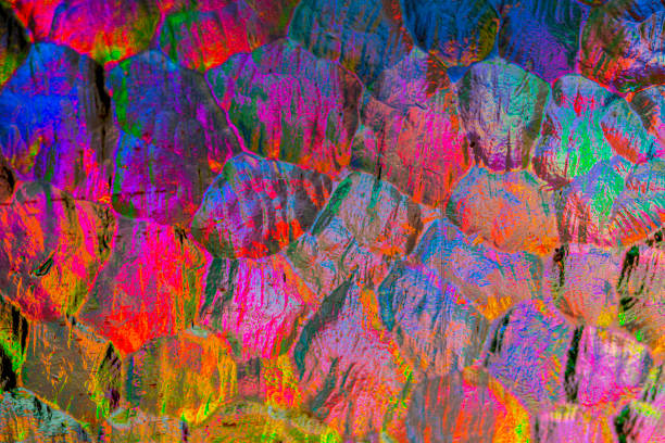 Image of a crystal cup of enlightenment with colored light