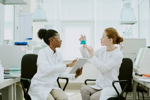 istock Collaborating on Scientific Research in Modern Laboratory 2182154995