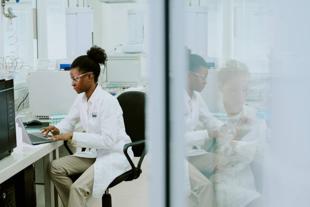istock Researching in Modern Laboratory with Advanced Equipment 2182155006
