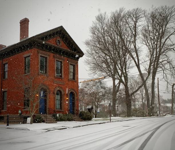 istock Winter Scene in Southport 2182159503