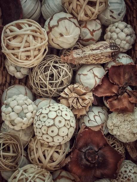 Brown Natural Fibers Materials Texture Cozy Background