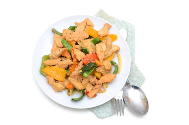 Delicious appetizer Kaju chicken or cashew chicken