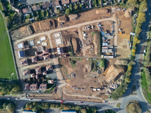 Hucknall new builds near Texaco roundabout
