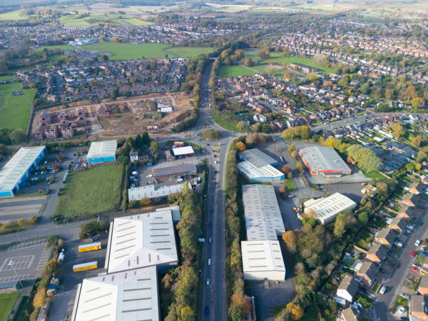Hucknall new builds by Texaco roundabout. October 24.