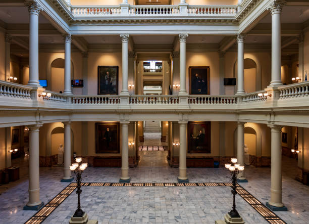 istock Interior of Georgia State Capitol in Atlanta 2182180914