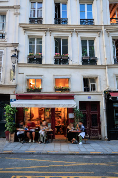 istock Sidewalk cafe in Paris, France 2182181815