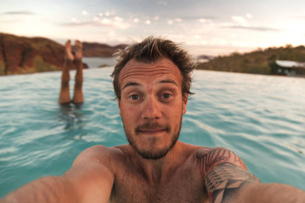 Sunset reflections and serene waters at Lake Argyle in Western Australia