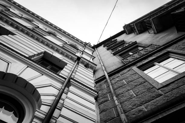 istock Low angle of the a building against the sky 2182189971