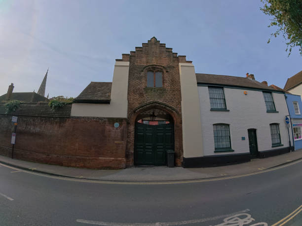 istock The medieval Pykenham's Gatehouse in Ipswich, UK 2182198667