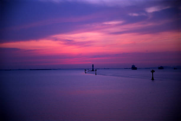 sunrise over the sea