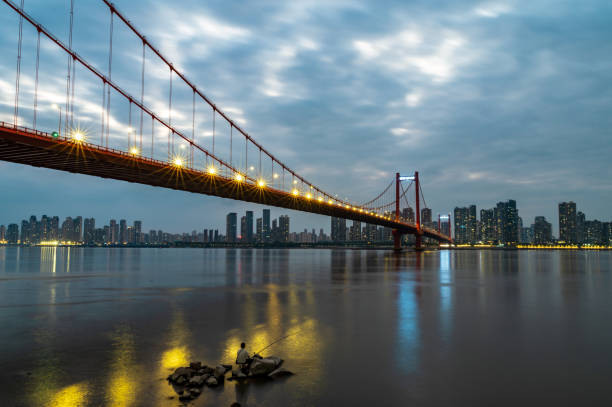 istock Cityscape by the river, Wuhan, China 2182232110