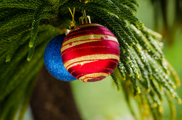 Christmas decoration in the city of Rio de Janeiro, Brazil.