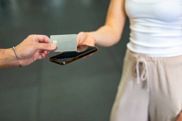 istock Tap to pay credit card close up 2182240013