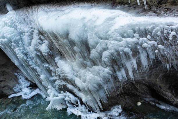 istock Partnachklamm or Partnach gorge in wintertime 2182243670