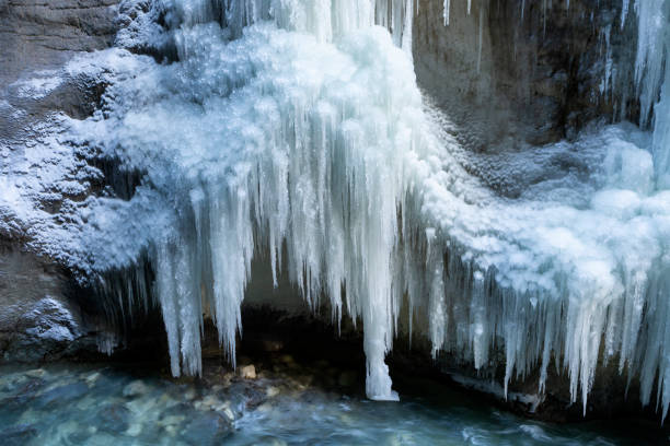 istock Partnachklamm or Partnach gorge in wintertime 2182243741