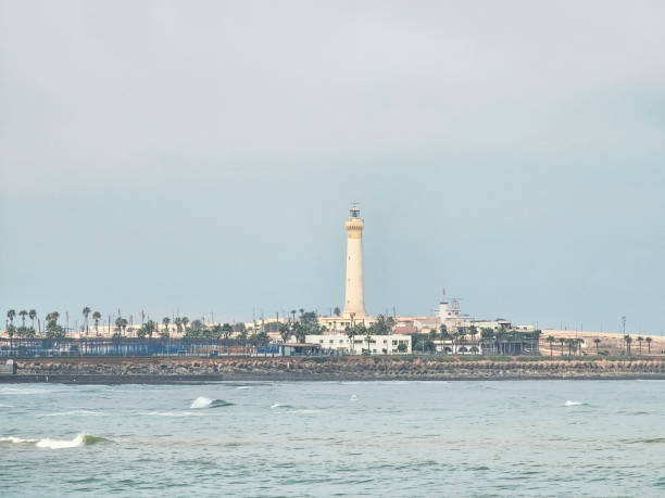 istock scenic view of El Hank Lighthouse Casablanca, Morocco 2182247454
