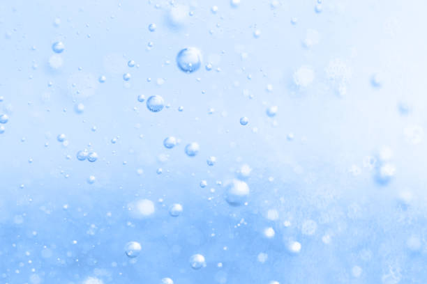 istock The surface of the cosmetic product has bubbles. blurred background. soft focus 2182253547