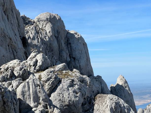istock Limestone rocks on southern Velebit, Jasenice (Velebit Nature Park, Croatia) 2182266318