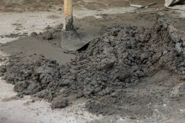 Hoe is used to mix concrete grouting mixture with cement, sand and water. This is popular tool for construction work.