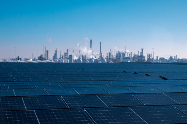istock A rooftop field of solar panels on a sunny day 2182274445