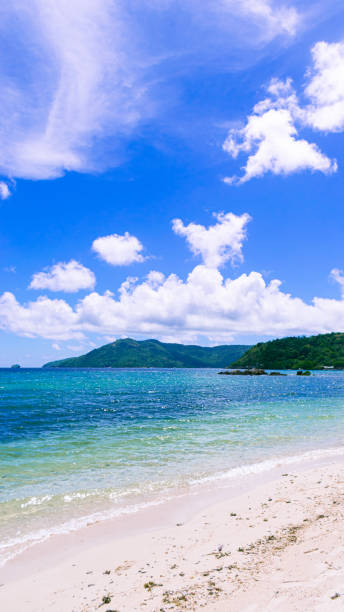 istock Bonbon Beach white sand on a sunny day. Romblon Island, Philippines 2182280895