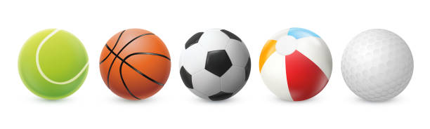 istock Realistic sport ball set. Summer leisure outdoors activities equipment. Realistic sport game balls. Vector EPS 10 2182284053