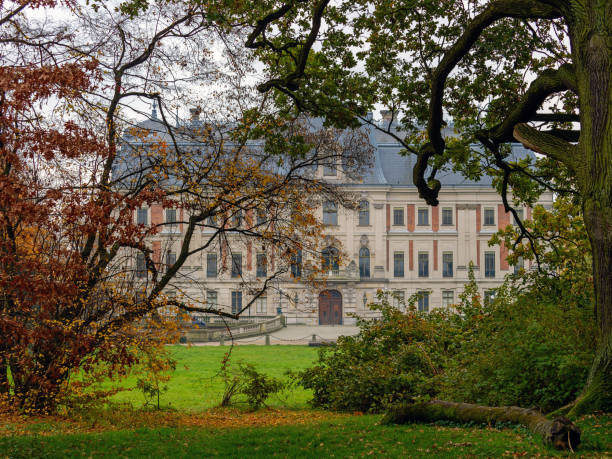 Pszczyna, Poland -  october 27, 2024: Pless Castle the residence Promnitz and later the von Pless family. The castle is state-owned since 1936 and it was turned into a museum