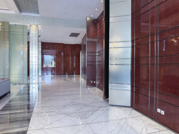 istock The sophisticated interior of a hotel lobby 2182298886