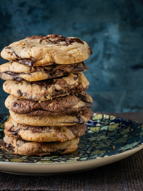 Chocolate chip cookie. Cookie. Biscuit. Chocolate cookie. Delicious chocolate chip cookies.