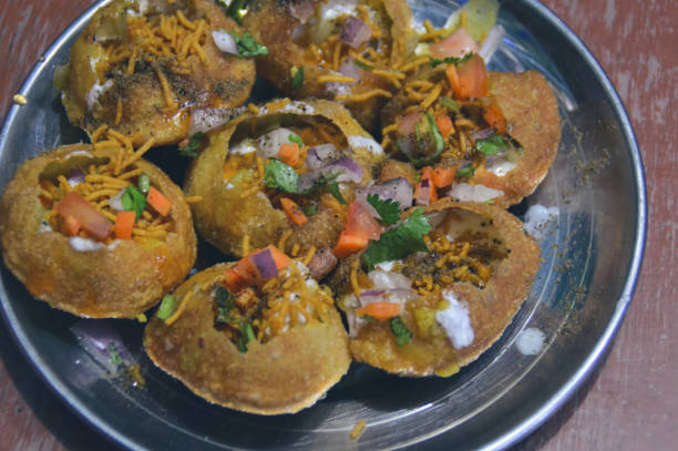 istock A plate of vibrant panipuri 2182323096
