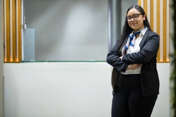 istock Businesswoman looking at the camera 2182332184