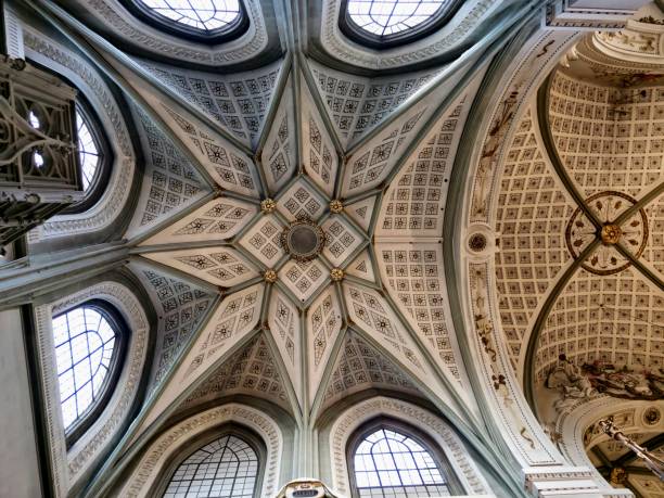 istock Star vault in church 2182337768