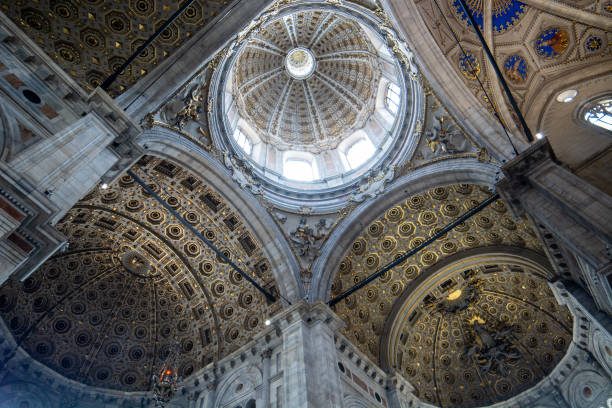 istock Como Cathedral, Lombardy, Italy - interior view 2182346497