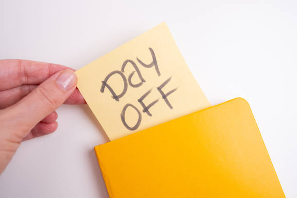 close up of calendar on the white table background, planning for business meeting or travel planning on January concept