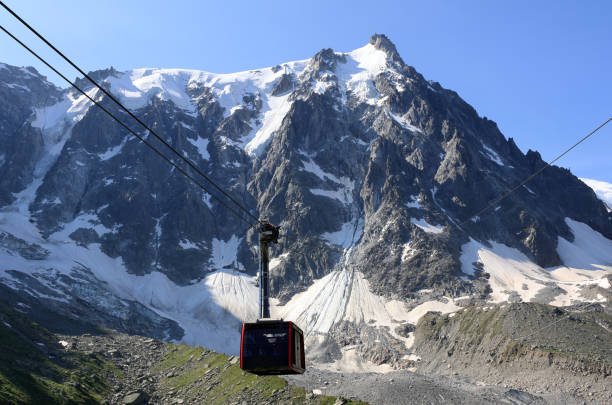istock Cable Car To Aiguille Du Midi Mountain 2182356426